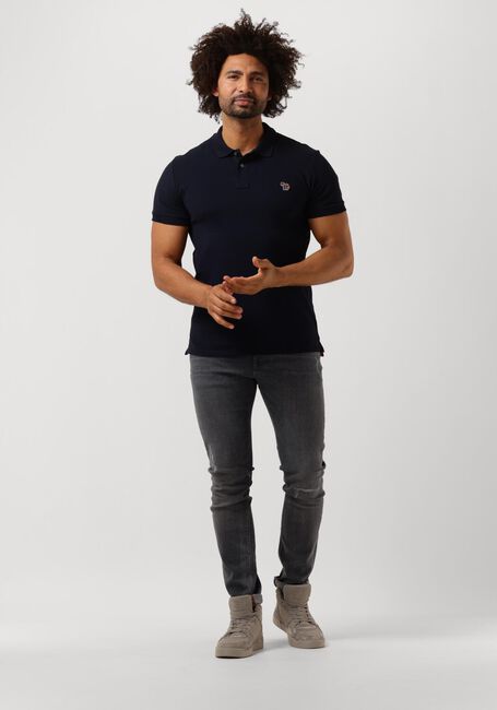 PS PAUL SMITH Polo MENS SLIM FIT SS POLO SHIRT ZEBRA Bleu foncé - large
