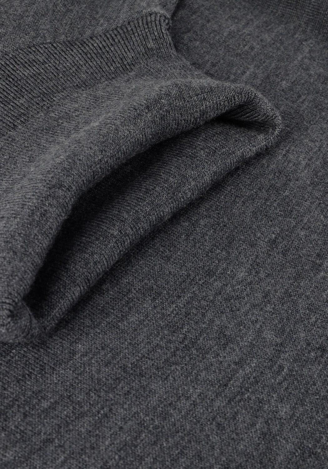 PROFUOMO Col roul&eacute; PULLOVER ROLL NECK en gris - large