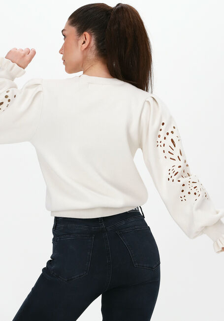 OBJECT Pull REYNARD LS KNIT PULLOVER en blanc - large