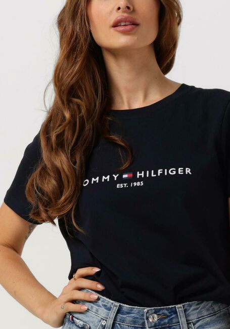 TOMMY HILFIGER T-shirt HERITAGE HILFIGER C-NK REG TEE Bleu foncé - large