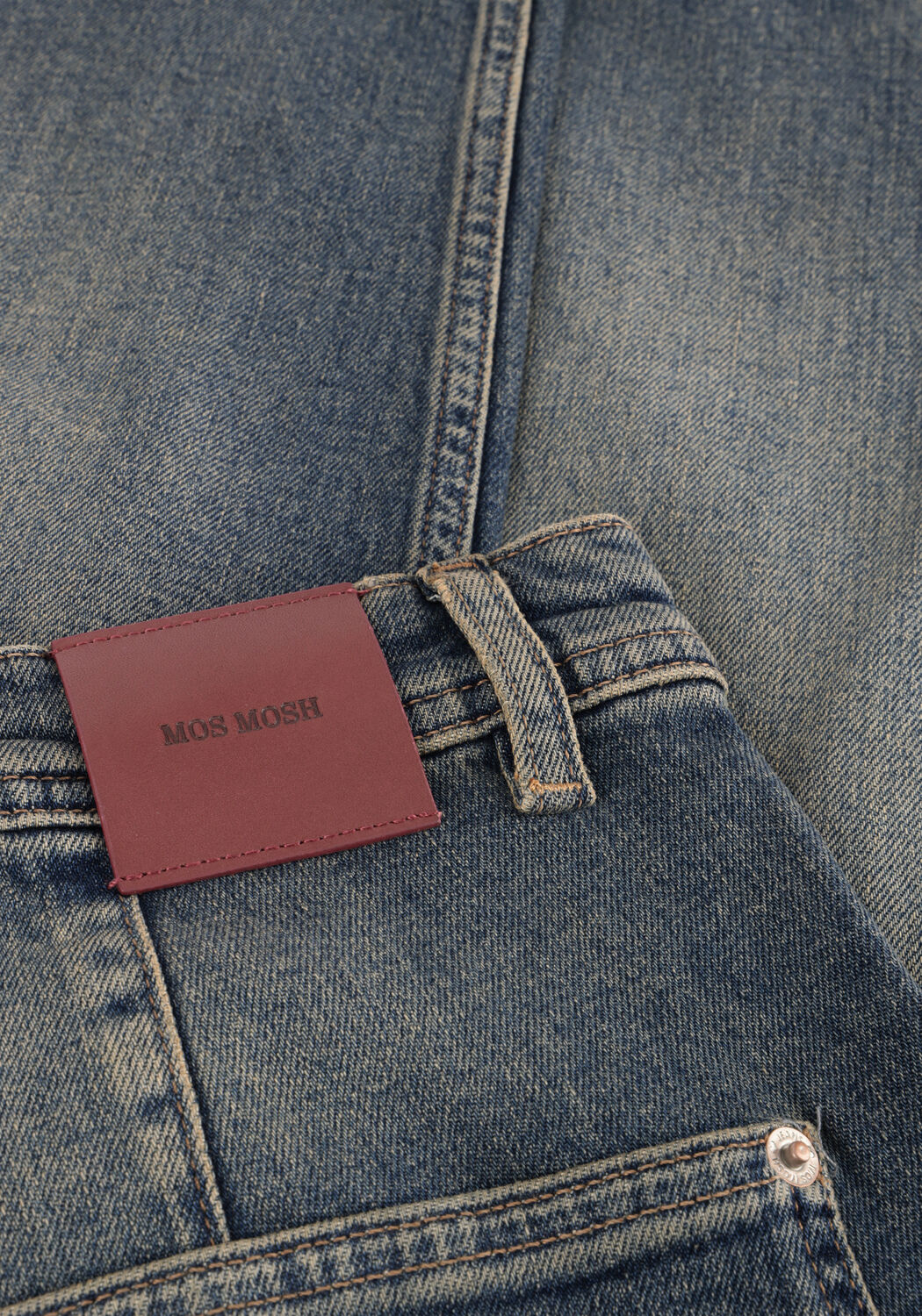 Blauwe MOS MOSH Jeans MMAYMEN KYOTO JEANS - large