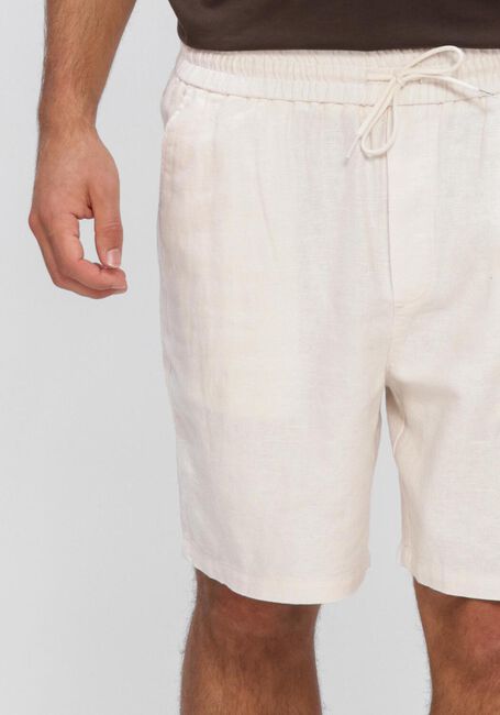 Ecru LES DEUX Korte broek OTTO LINEN SHORTS - large