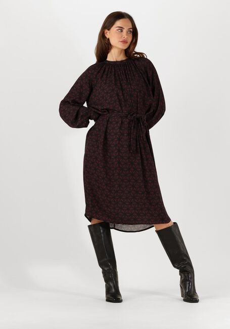 BY-BAR Mini robe DAE CONTIKI DRESS Bordeaux - large