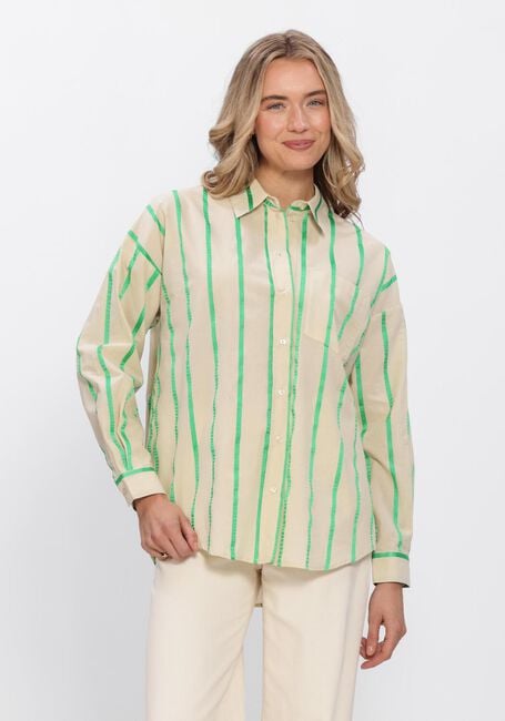 Beige MINUS  MSELENI OVERSIZE SHIRT - large