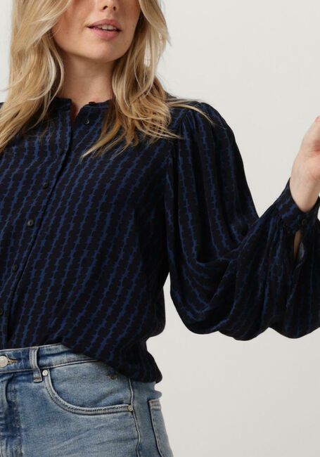 Zwarte BY-BAR Blouse RIKKI GROOVE BLOUSE - large