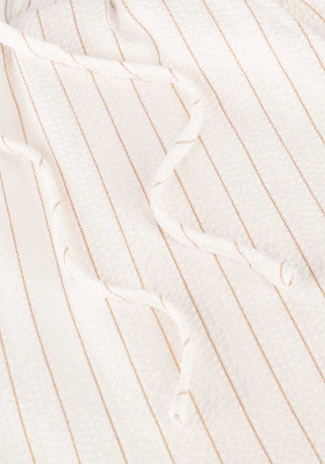 Witte AIMEE THE LABEL Korte broek PAGE STRIPE - large