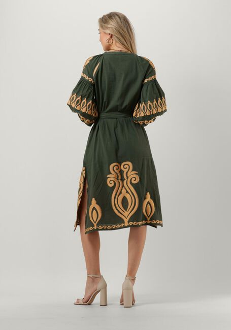 Khaki NEMA Midi jurk ANISA - large