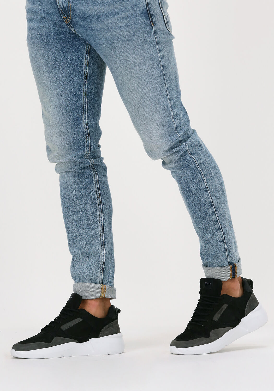 Zwarte NUBIKK Sneakers ROQUE ROAD WAVE - large