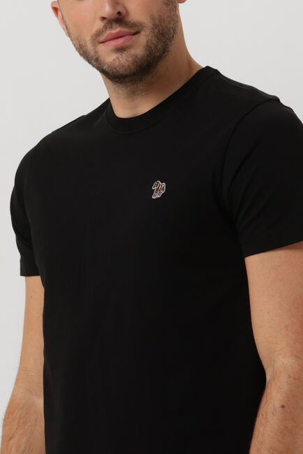 PS PAUL SMITH T-shirt MENS SLIM FIT SS TSHIRT ZEBRA en noir - large