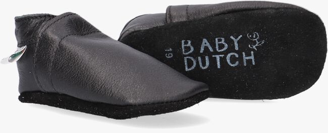 BABY DUTCH BABYSLOFJE Chaussures bébé en noir - large