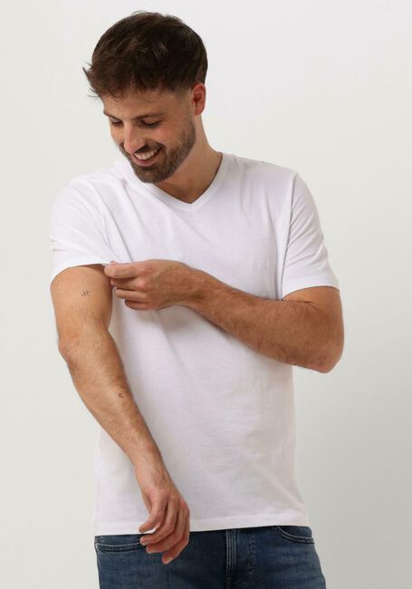 BOSS BLACK T-shirt TSHIRTVN 3P CLASSIC en blanc - large