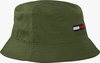 TOMMY HILFIGER Casquette TJM FLAG BUCKET HAT en vert  - medium