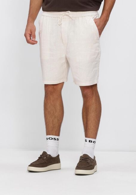 Ecru LES DEUX Korte broek OTTO LINEN SHORTS - large