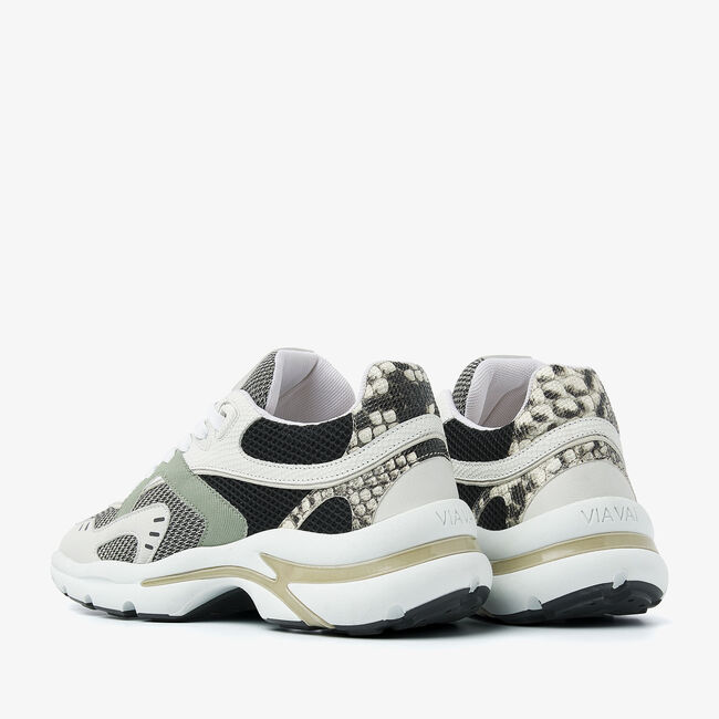 VIA VAI Baskets basses VESPER KELSEY en blanc - large