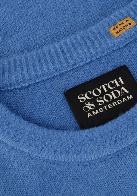 Blauwe SCOTCH & SODA Trui SOFT KNIT REGULAR FIT SWEATER Blauwe SCOTCH & SODA Trui SOFT KNIT REGULAR FIT SWEATER - large