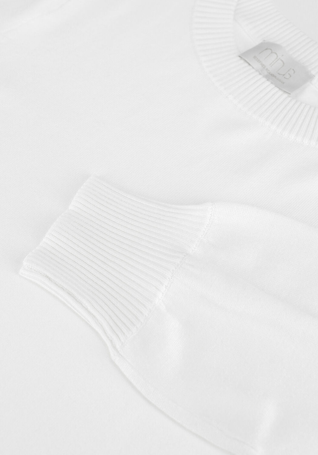 MINUS Haut MERSIN KNIT TEE Blanc - large