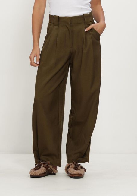Y.A.S. Pantalon large YASCOLERA MW ANKLE PANT S en vert - large