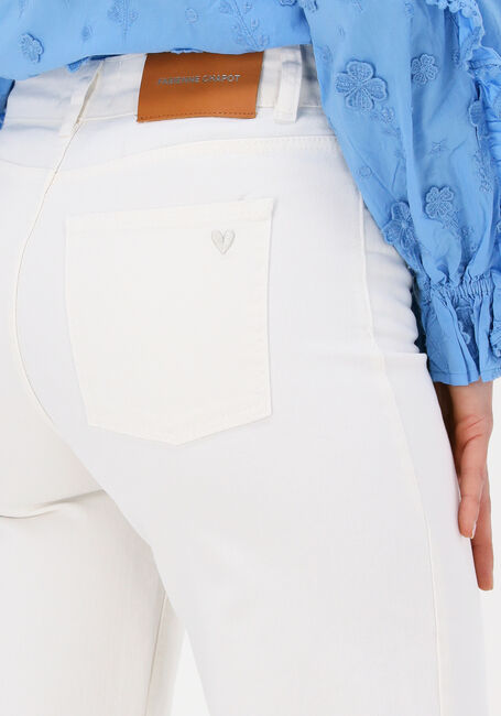 Creme FABIENNE CHAPOT Wide jeans EVA WIDE LEG TROUSERS - large