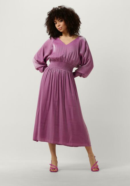 AAIKO Robe midi REMY CO 319 en violet - large