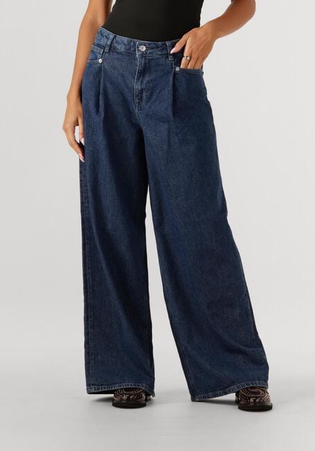 SELECTED WOMEN Wide jeans SLFEXTRA WIDE SELMA-NOA HW JEANS Bleu foncé - large