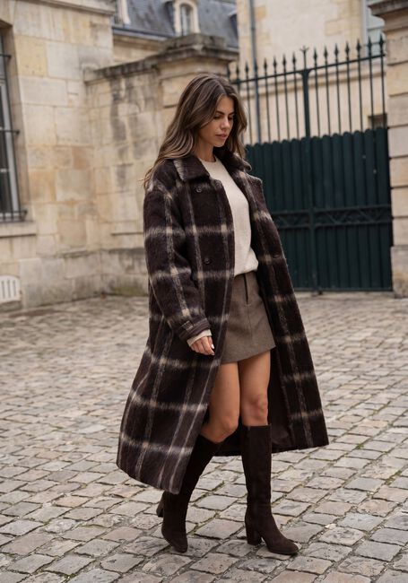 ELEH Manteau EFW260261 en marron - large