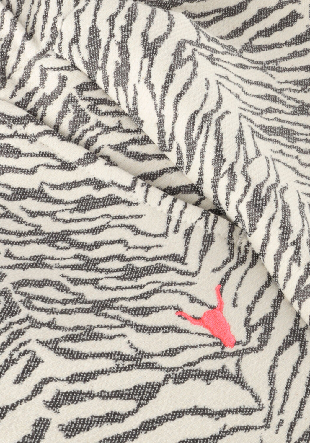 ALIX MINI WOVEN TIGER JACQUARD BOUCLE SHORT Pantalons Sable - large