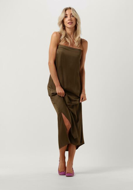 MODSTRÖM Robe midi CARWYN DRESS Vert foncé - large