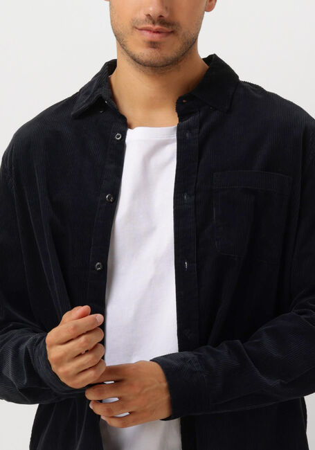 SCOTCH & SODA Surchemise SOLID CORDUROY SHIRT en noir - large