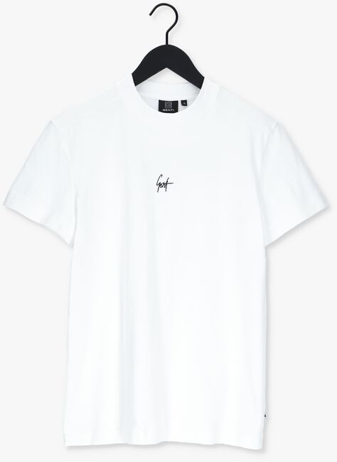 GENTI T-shirt J4046-3236 en blanc - large