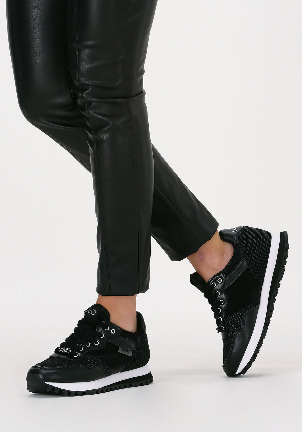 LIU JO Baskets basses WONDER 1 en noir - large