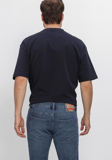SELECTED MEN T-shirt SLHLOOSEOSCAR SS O-NECK TEE NOOS Bleu fonc&eacute; - large