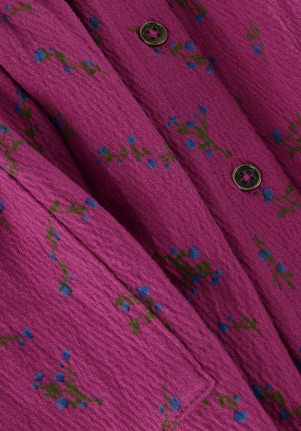 YOUR WISHES Mini-jupe ANTIQUE FLOWER POCKET SKIRT en violet - large