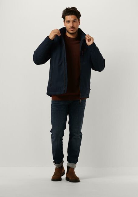 VANGUARD Pull CREWNECK COTTON MODAL en marron - large