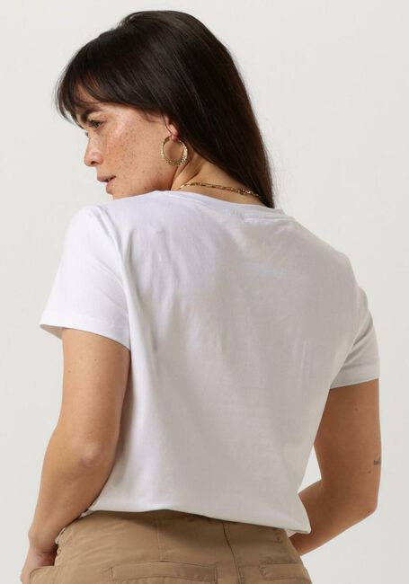 CO'COUTURE T-shirt GLITTER LOGO TEE en blanc - large