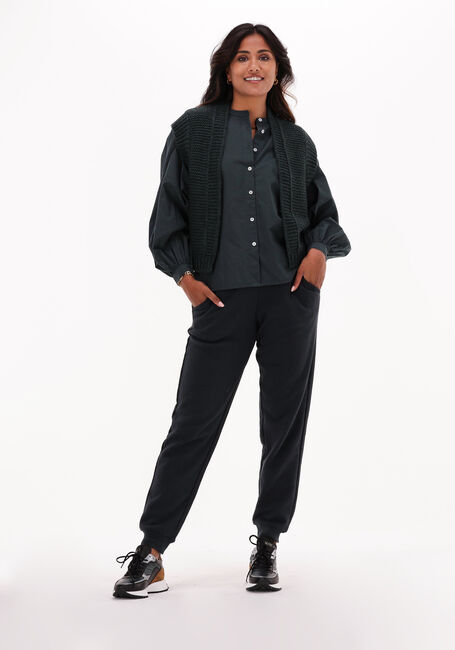 Donkergroene BY-BAR Gilet OLE GILET - large