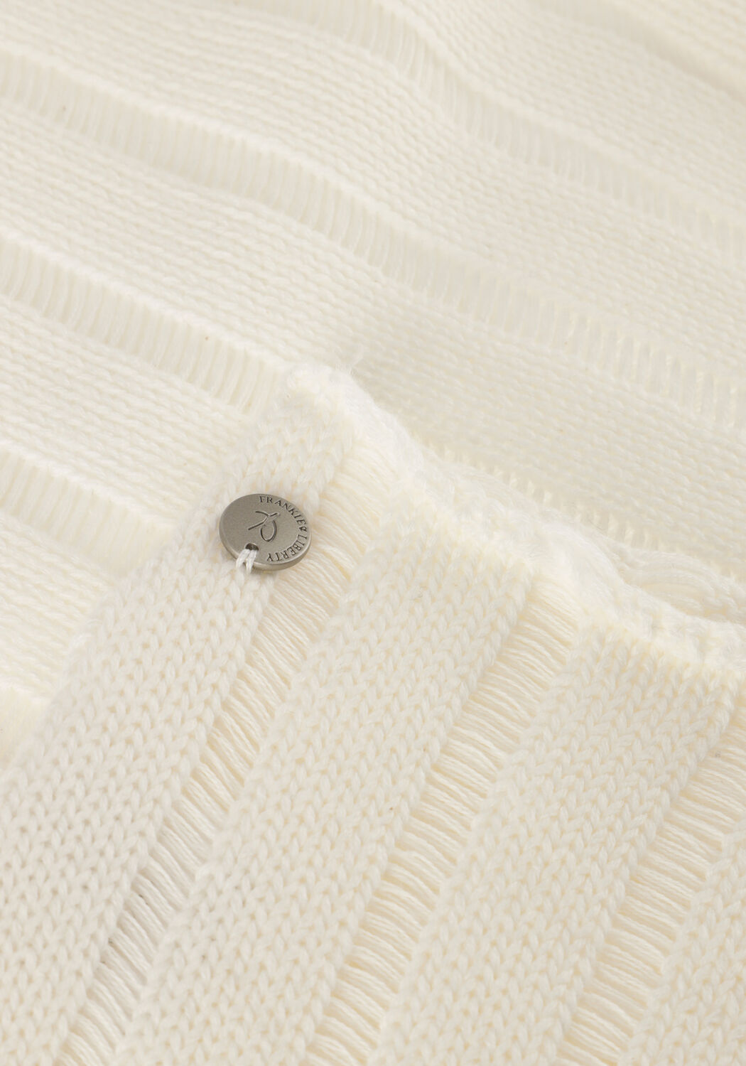 FRANKIE & LIBERTY Pull MONICA KNIT en blanc - large
