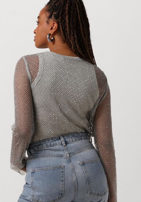 Zilveren NEO NOIR Top AIMEE STONE BLOUSE - large