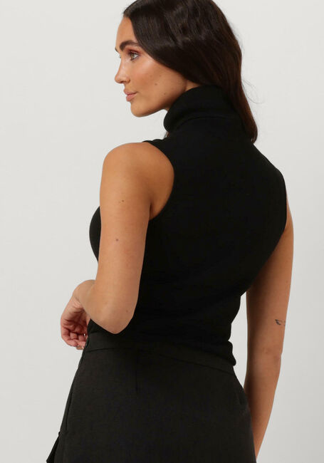 ANOTHER LABEL Col roulé DALINA KNITTED PULL en noir - large