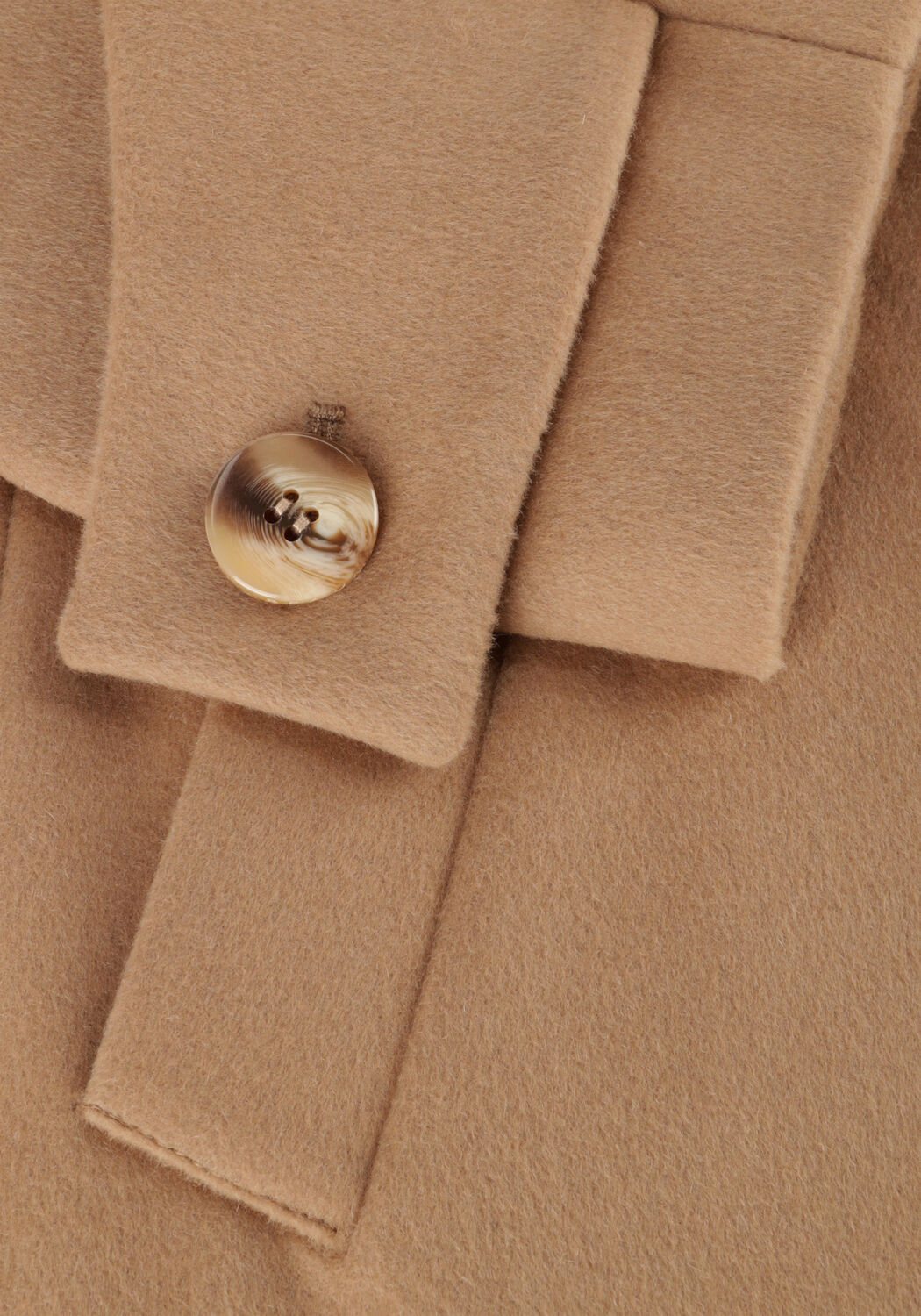 Bruine BEAUMONT Mantel CHARM LONG - large