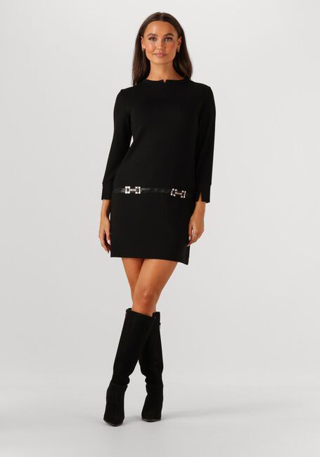 Zwarte ANA ALCAZAR Mini jurk DRESS CLASP - large