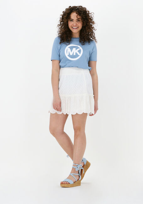Blauwe MICHAEL KORS T-shirt CIRCLE LOGO TEE - large