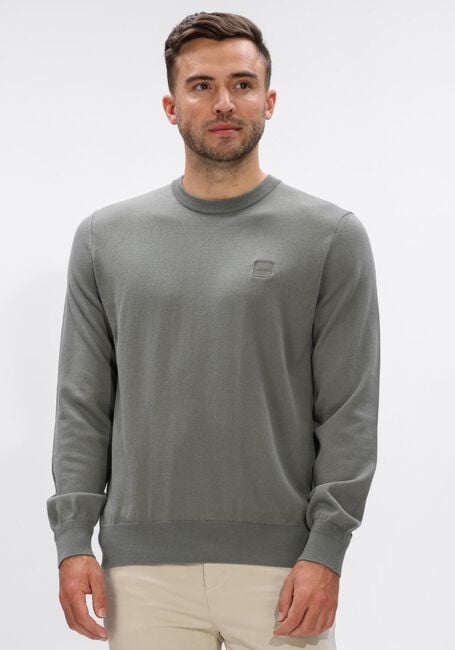 BOSS ORANGE Pull KANAVANO_S en gris - large