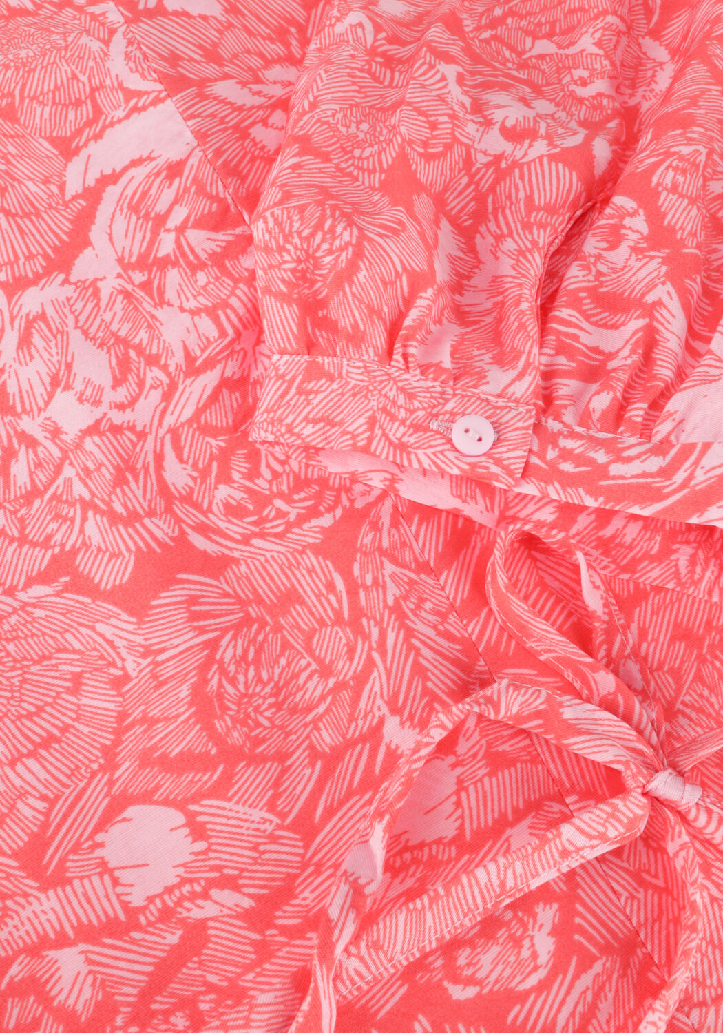 MSCH COPENHAGEN Robe midi DIVINA LADONNA 3/4 DRESS AOP en rose - large