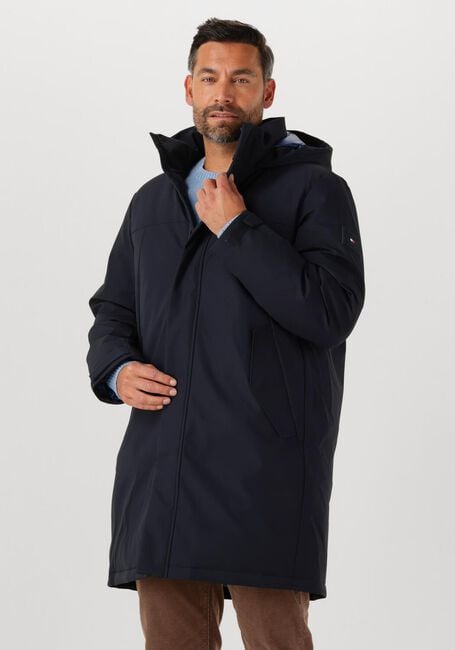 TOMMY HILFIGER Parkas TECH HOODED PADDED PARKA Bleu foncé - large