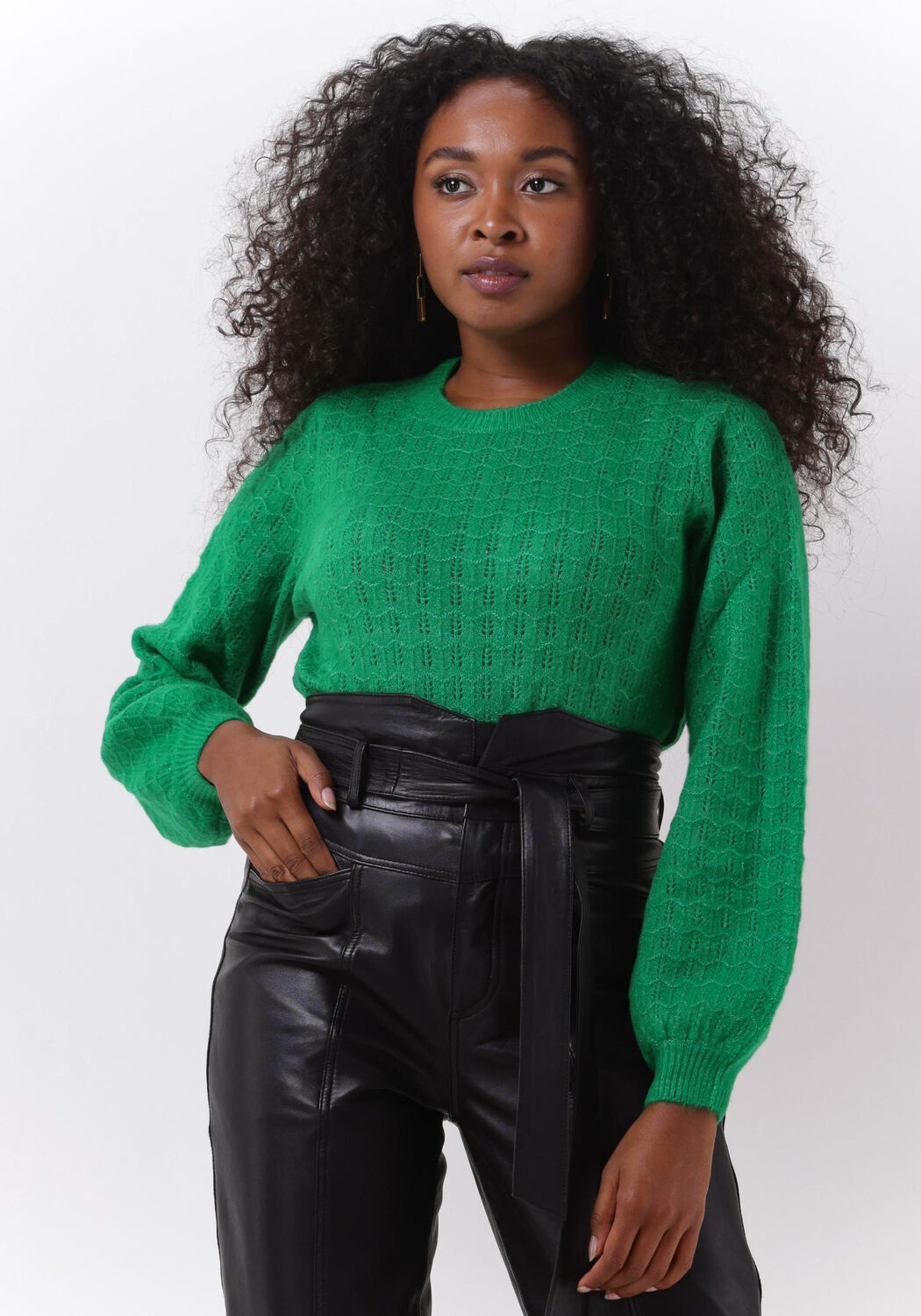 Groene trui dames clearance