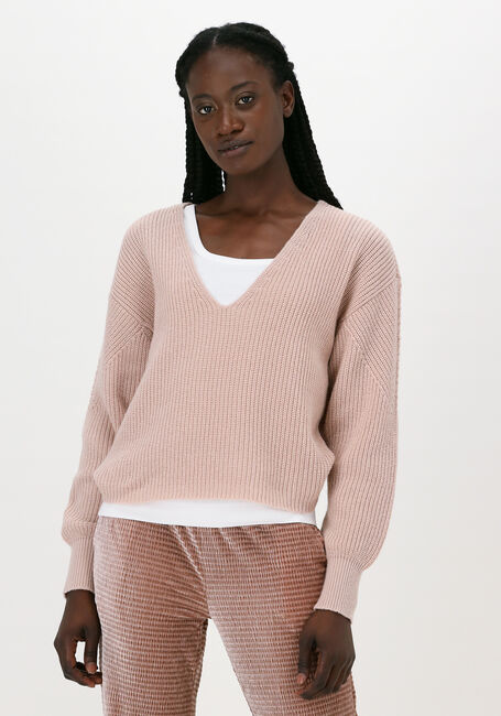 ANOTHER LABEL Pull HEDDA KNITTED PULL en rose - large