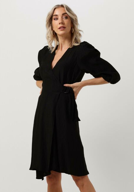 BRUUNS BAZAAR Mini robe CYCLAMEN LEJA DRESS en noir - large