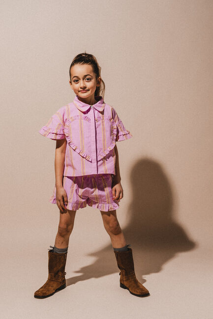 Labo de Colores FALLA Pantalons en rose - large