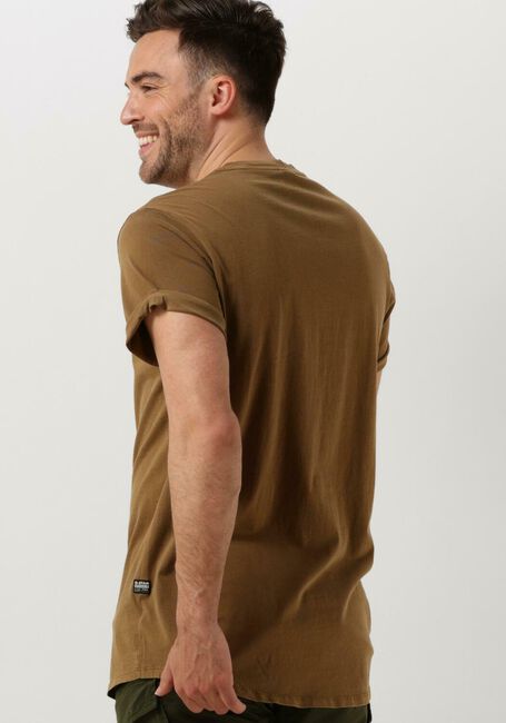 G-STAR RAW T-shirt LASH R T S/S en camel - large