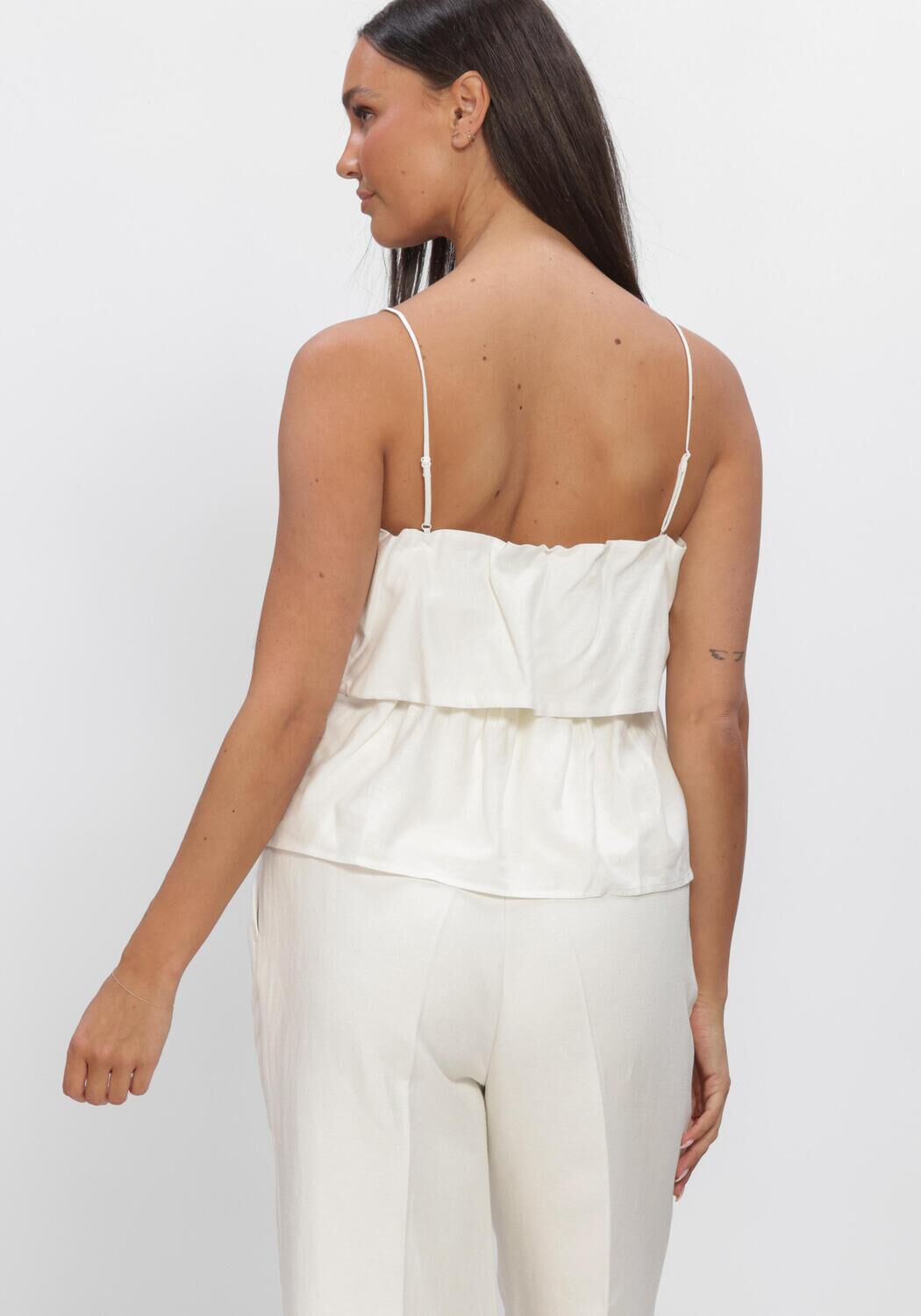 SECOND FEMALE AIE TOP Hauts & T-shirts en blanc - large